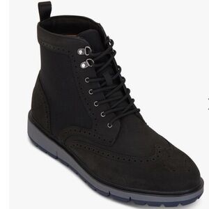 Swims Motion Black Suede Country Boot 10